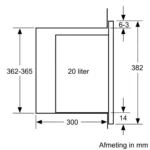 Lò vi sóng Bosch HMT84G654B Series 6