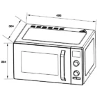 Lò vi sóng độc lập Hafele HW-F23B 538.31.270