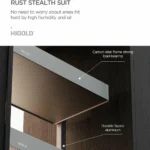 (Mở xoay, 450mm) Tủ kho HiGold khay hộp Shearer