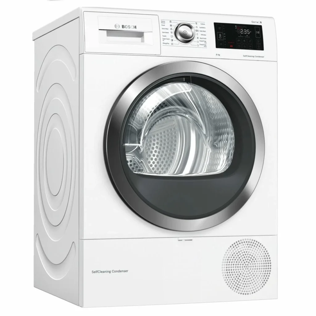 (8kg) Máy sấy BOSCH Series 6 WTW876H8SG (heat pump)