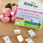Viên rửa bát Almawin hữu cơ hương chanh 0101925 (25 viên)
