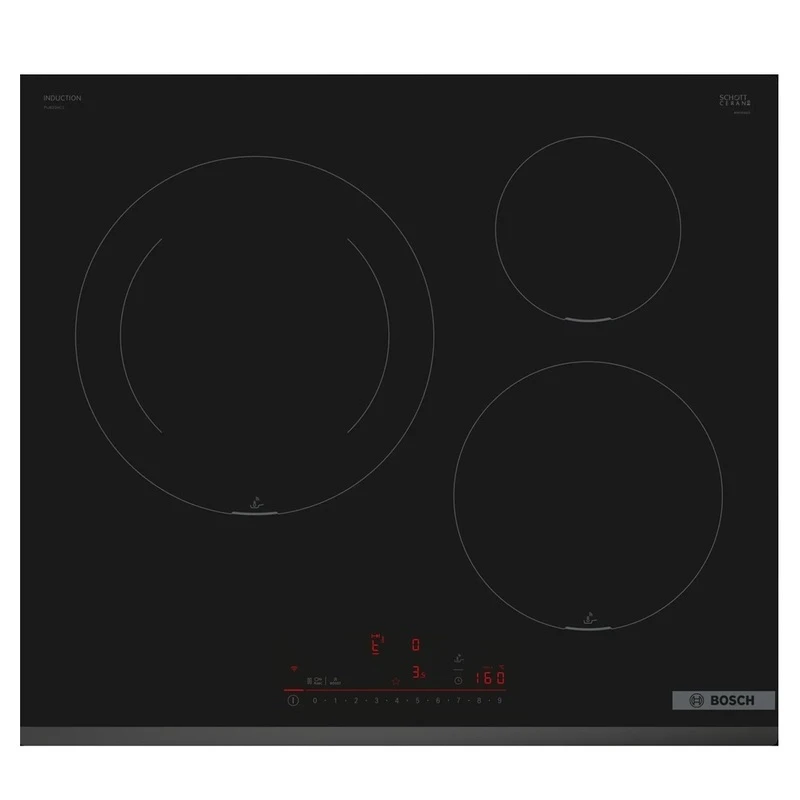 (60cm,7.4kW) Bếp từ BOSCH Series 6 PIJ631HC1E 3 vùng nấu