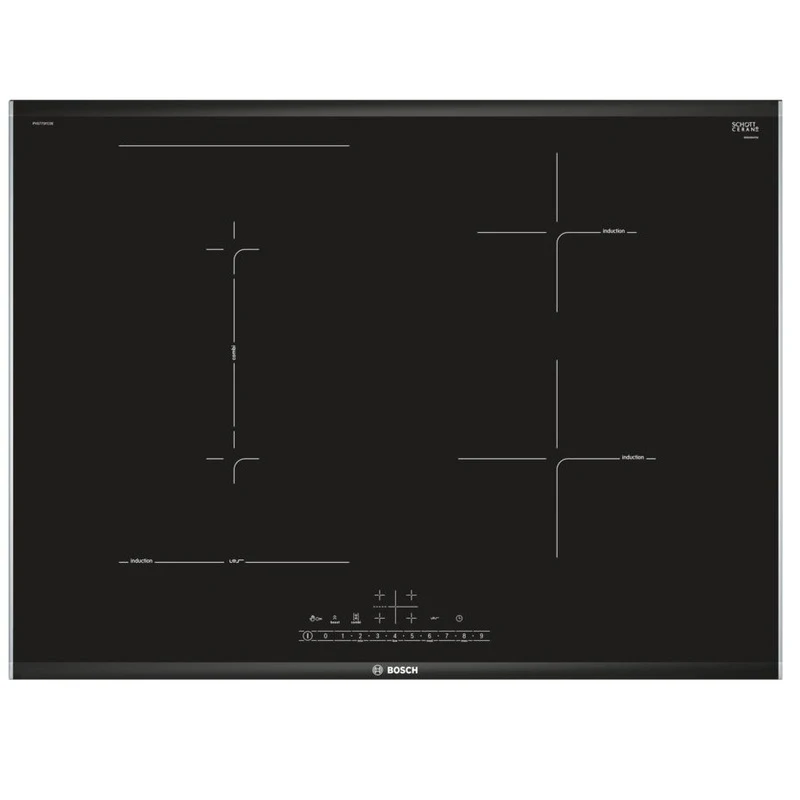 (71cm,6.9kW) Bếp từ BOSCH Series 6 PVS775FC5E, 4 vùng nấu