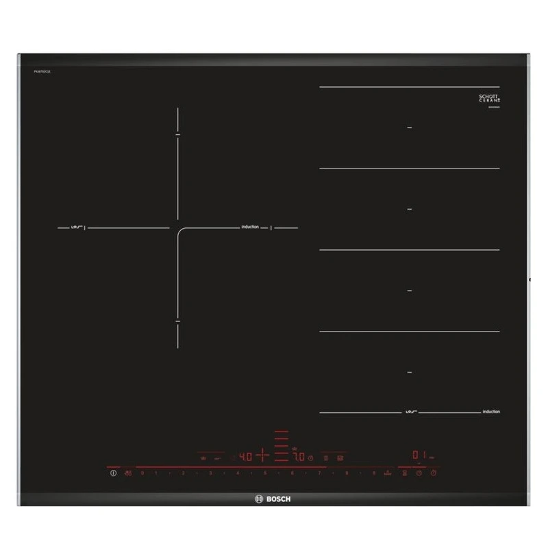 (60cm,7.4kW) Bếp từ BOSCH Series 8 PXJ675DC1E đa điểm