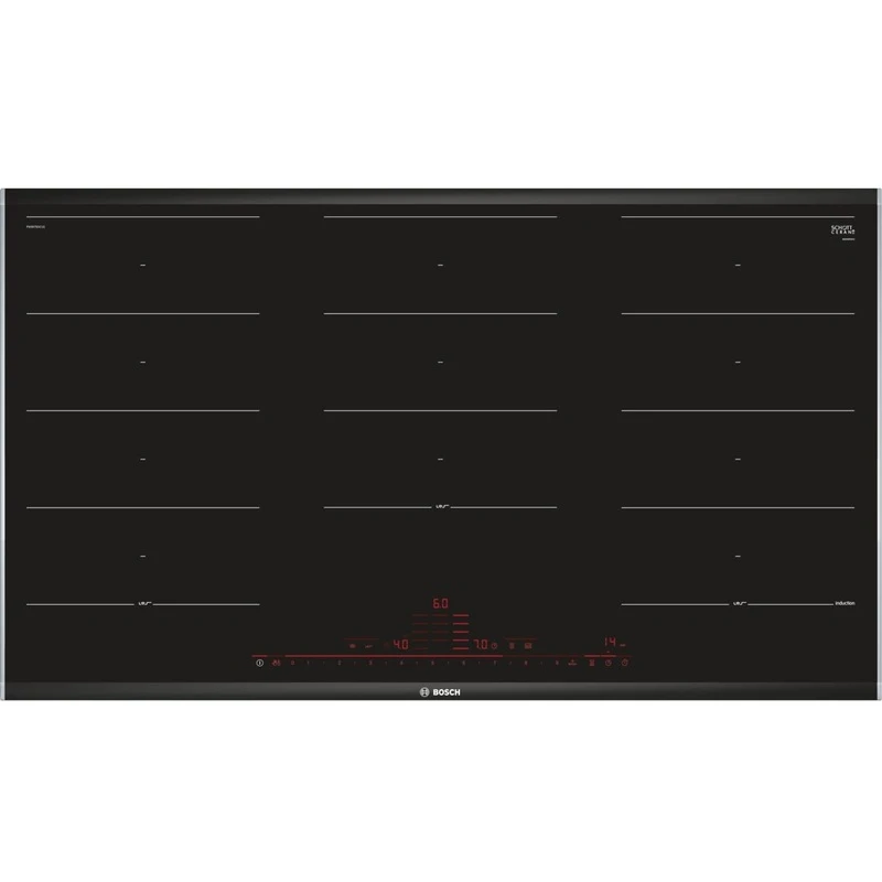(92cm,11.1kW) Bếp từ BOSCH Series 8 PXX975DC1E, 5 vùng nấu