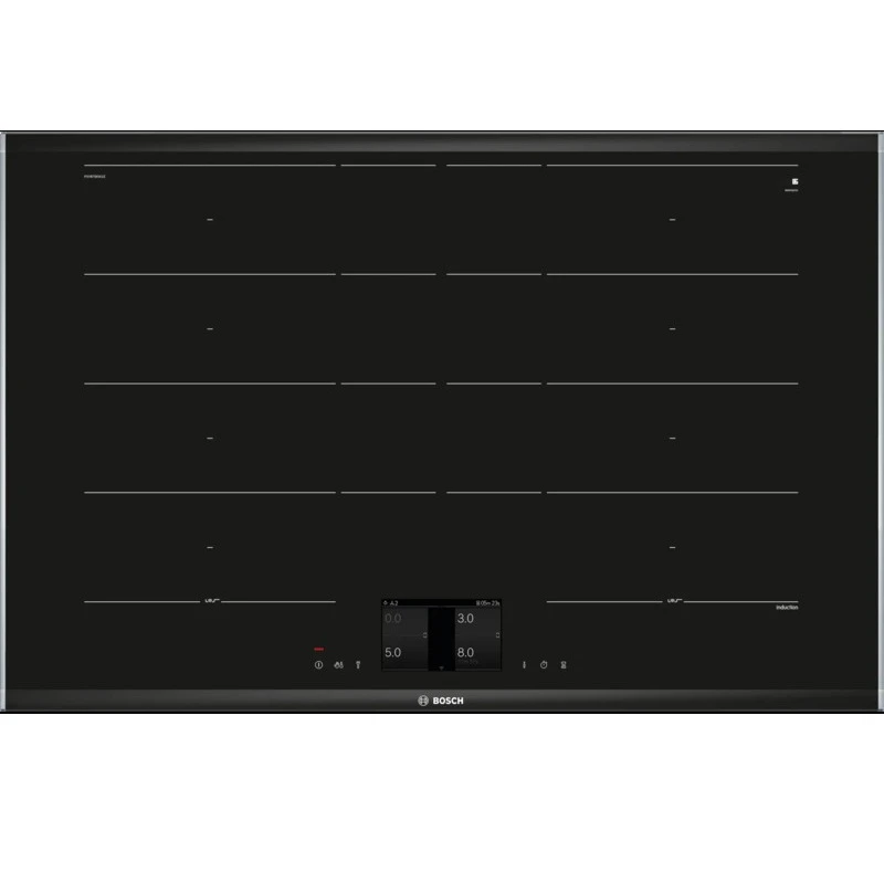(82cm,7.4kW) Bếp từ BOSCH Series 8 PXY875KW1E, 4 vùng nấu