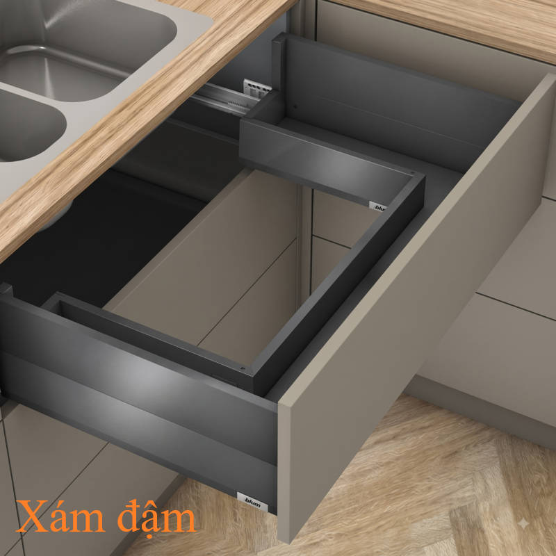 (Sink drawer,MERIVOBOX )Ngăn kéo dưới chậu rửa Blum MERIVOBOX R3 470M5002S SP-01 6801270 9008178