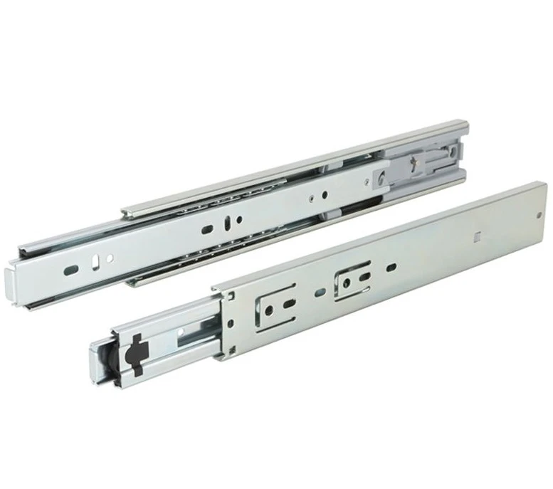 (300-500mm, nhấn mở, 30kg) Ray bi HAFELE nhấn mở, không giảm chấn (Màu sáng)
