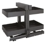 (U, 450mm) Rổ góc mở toàn phần HAFELE 545.14.339 UTENSIO Plus H2