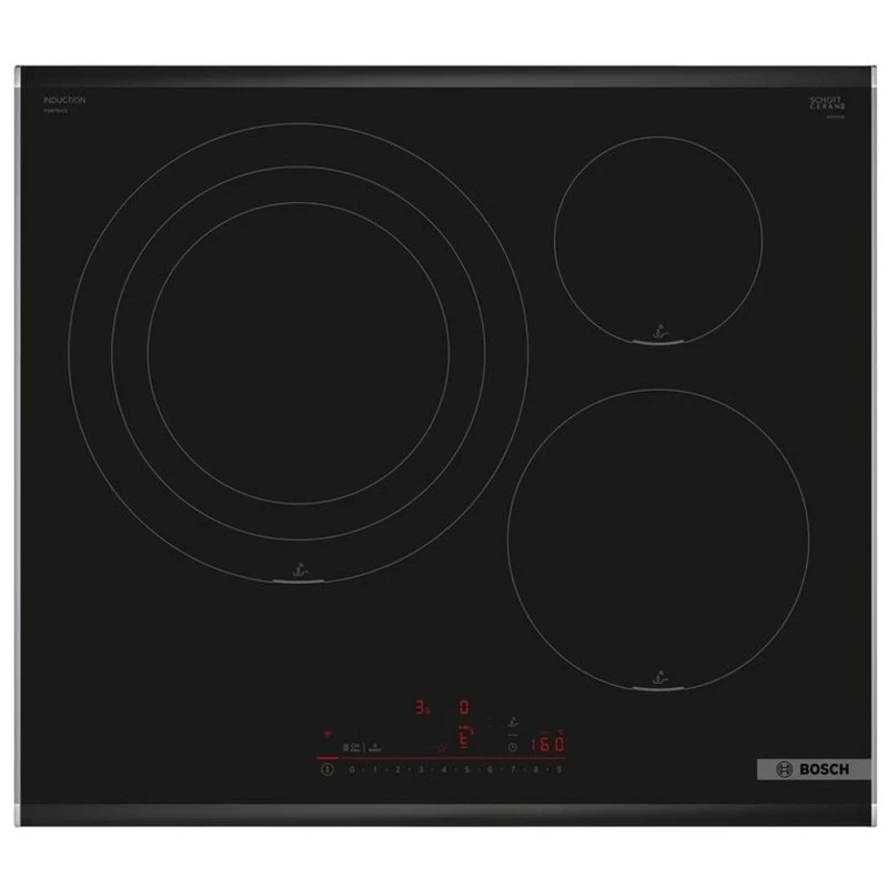 (60cm,7.4kW) Bếp từ BOSCH Series 6 PID675HC1E 3 vùng nấu (Wifi)