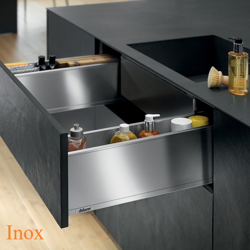 (Sink drawer,LEGRABOX) Ngăn kéo dưới chậu rửa Blum  LEGRABOX C 770C5002I 2876461 (Inox)