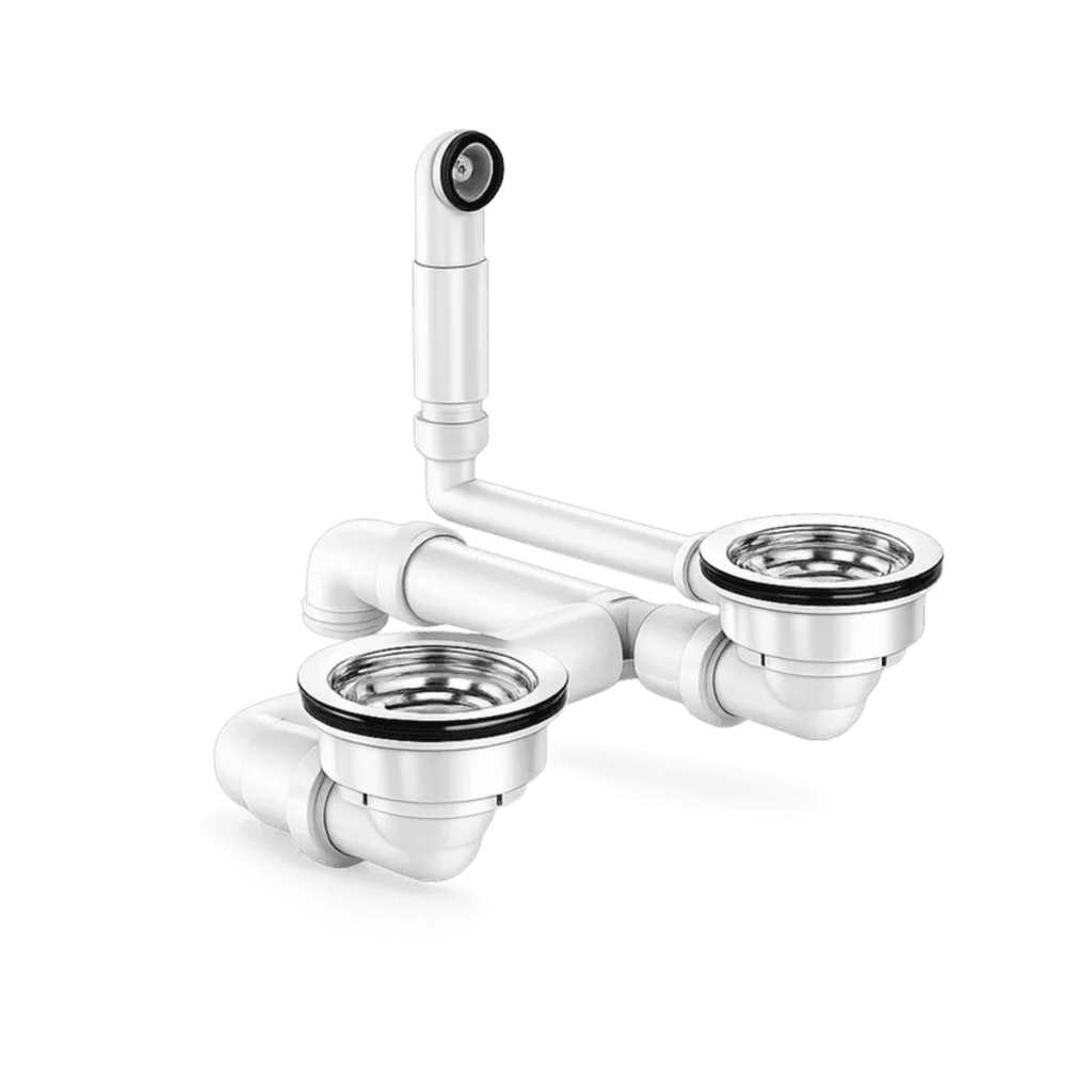 Bộ xả chậu đá 2 hố HAFELE 570.35.916