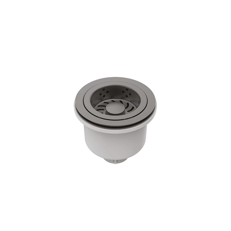 Bộ xả chậu bếp HAFELE (Titan, black)