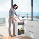 (M-C,LEGRABOX) Ngăn kéo hẹp Blum 770X50S0S TW 7915624 8561354 (SPACE TWIN)