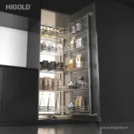 (Mở xoay, 450mm) Tủ kho HiGold inox304 nan dẹt Diamond 2.0