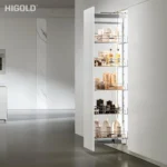 (Rút) Tủ kho 300mm, nan tròn inox304 HiGold Series Platinum