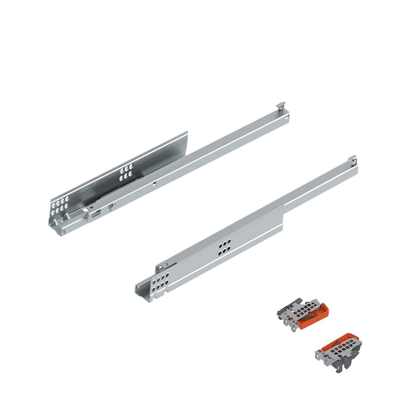 (TANDEM,giảm chấn) Ray âm Blum mở 3/4, tích hợp giảm chấn 550F2700B 2191665 550F3000B 6667742 550F3500B 1152589 550F4000B 8063133 550F4500B 8963784 550F5000B 5921262 550F5500B 9056023 (30kg,270-550mm,17-19mm)