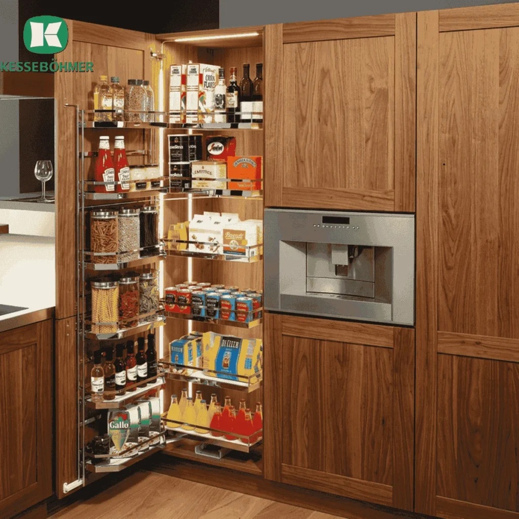 (K,X600,H1700) Tủ đồ khô Kesseböhmer 545.94.652 Tandem