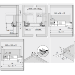 (TANDEM,Nhấn mở) Ray âm Blum mở 3/4, tích hợp nhấn mở 550F3500T 9967013 550F4000T 4134083 550F4500T 3985253 550F5000T 2939822 550F3000T 1834746 550F3500T 9967013 (30kg,300-500mm,17-19mm)
