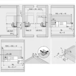 (TANDEM,Nhấn mở) Ray âm Blum mở 3/4, tích hợp nhấn mở 550F3500T 9967013 550F4000T 4134083 550F4500T 3985253 550F5000T 2939822 550F3000T 1834746 550F3500T 9967013 (30kg,300-500mm,17-19mm)