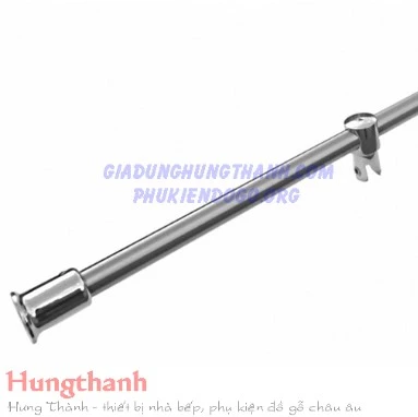 Thanh treo kính cabin tắm Hafele inox 304 bóng 981.74.001