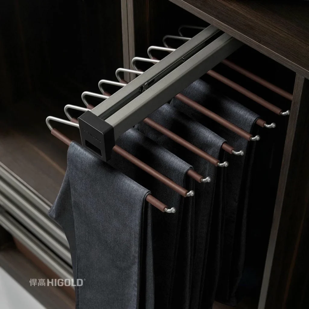 Giá treo quần gắn trên, HiGold Series A (Nâu)