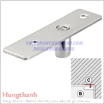 Trục xoay (ngõng) lắp trên khung bao Hafele inox 981.00.080