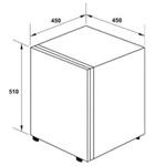 Tủ mát mini Hafele HC-M48S 568.30.311