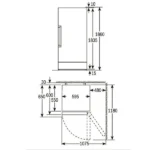 Tủ rượu 198 chai Bosch KSW38940 Series 8