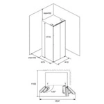 Tủ lạnh Side by Side Hafele 529L HF-SB5601FB 534.14.100