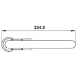 Vòi bếp HAFELE 1 đường nước 577.55.260 (Chrome)