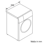 (10kg) Máy giặt BOSCH Series 8 WBG2560X0 (4D, 1600rpm)