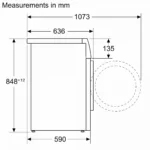(10kg) Máy giặt BOSCH Series 6 WGG254A0VN (iDOS,1400rpm)