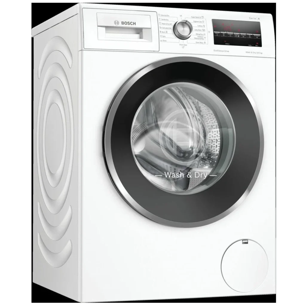 (9kg) Máy giặt-sấy  BOSCH Series 4 WNA14400SG (1400rpm, Heat pumb)