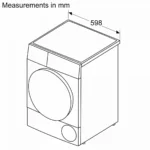(9kg) Máy sấy BOSCH Series 6 WQG24570SG (Heat pumb)