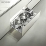 (600-900mm) Giá xoong nồi HiGold, inox304 nan dẹt (Diamond 2.0)