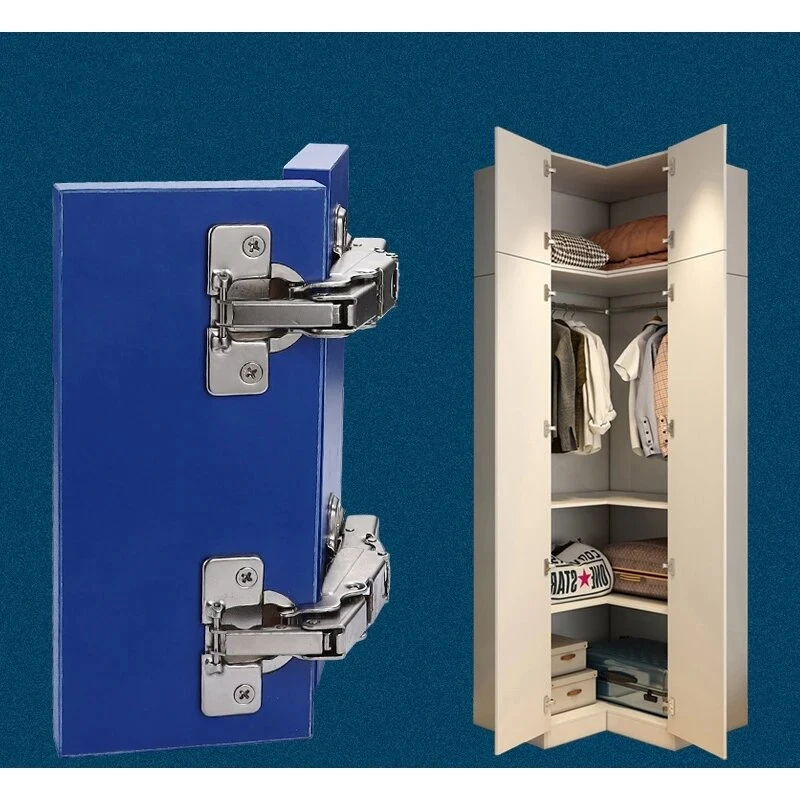 Bản lề 165 độ Hafele dùng chủ yếu cho tủ có ngăn kéo trong
