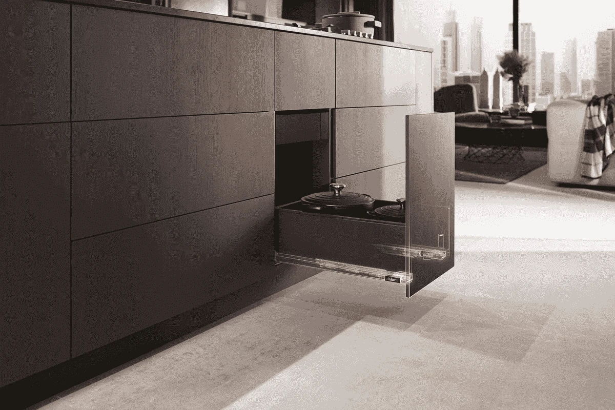 LEGRABOX là dòng ray hộp cao cấp nhất của Blum