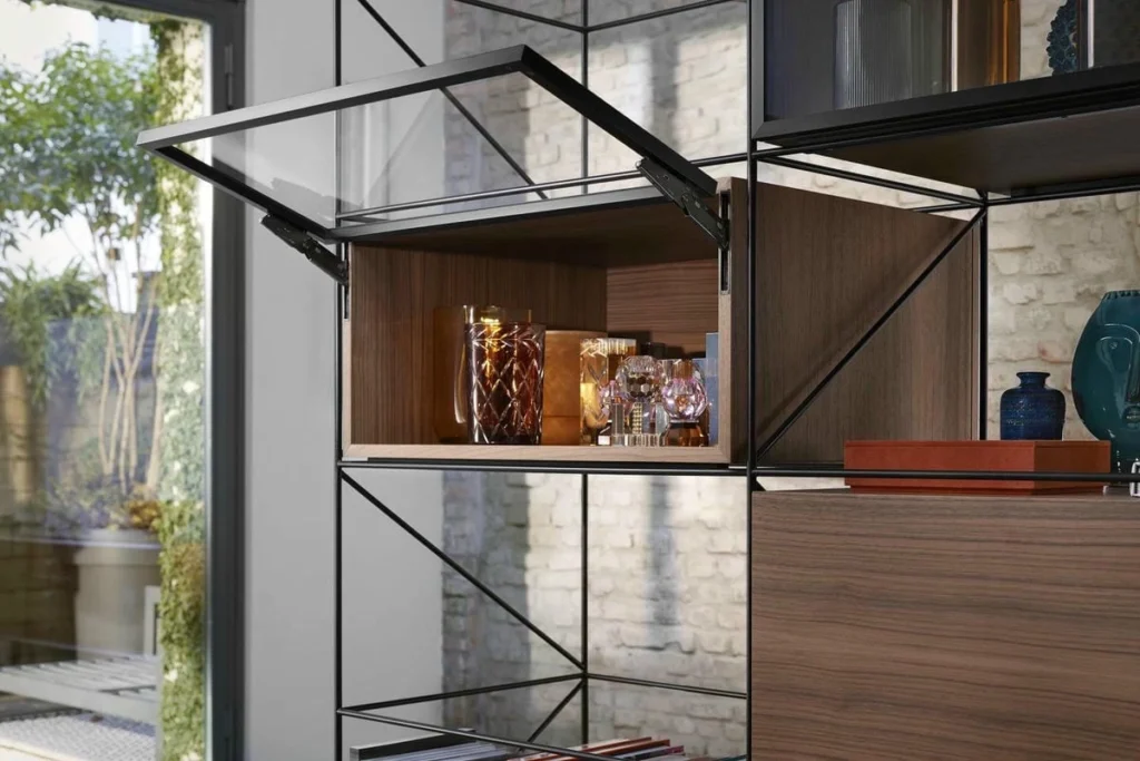 (H60, HKi) Bộ tay nâng cánh đơn BLUM AVENTOS HKi (âm tủ)