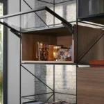 (H60, HKi) Bộ tay nâng cánh đơn BLUM AVENTOS HKi (âm tủ)