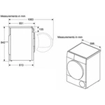 (9kg) Máy sấy BOSCH Series 6 WPG24100MY (Condenser)