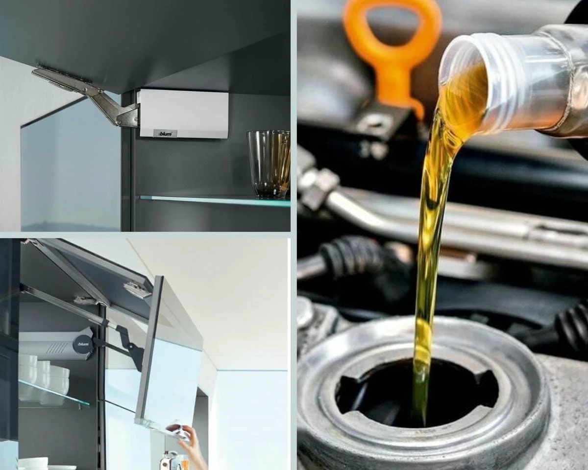 Tra dầu bôi trơn vào các trục, khớp nối và thử lại hoạt động của tay nâng