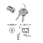 (22mm, MK3) Ruột khoá SYMO 3000 HAFELE 210.41.613 (MK3)