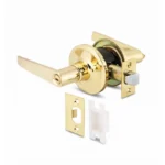 (BS60/70mm,WC) Bộ khoá liền chìa HAFELE 489.10.175 (Vàng bóng)