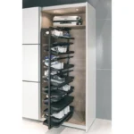 (R800mm,H1680mm) Kệ giày HAFELE 806.22.401 (Màu đen)
