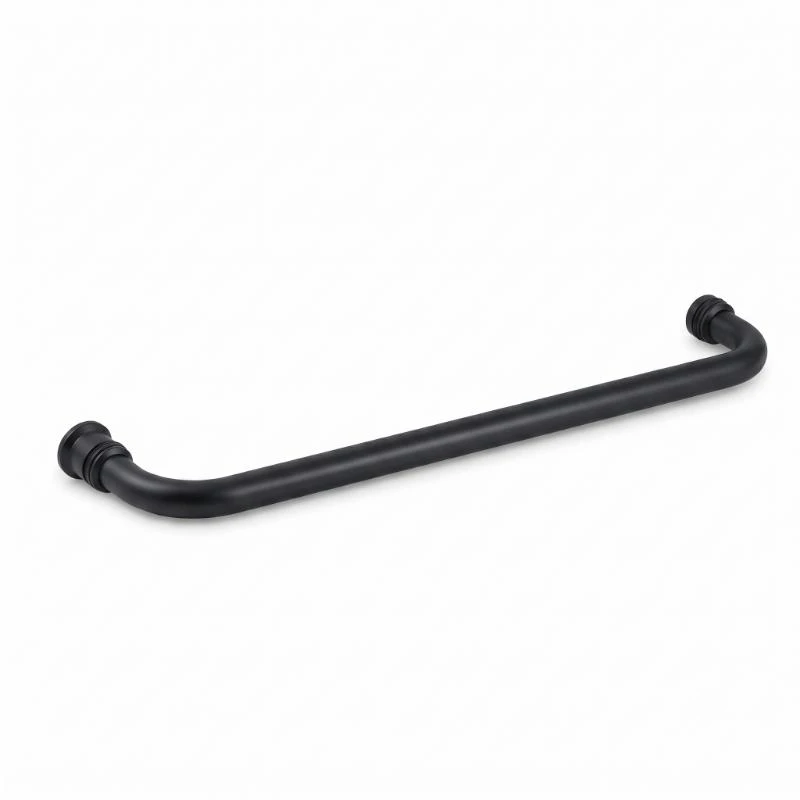 (Ø25,450-550mm) Tay nắm tròn phòng tắm kính HAFELE 903.12.371 903.12.373 903.375 (màu đen)