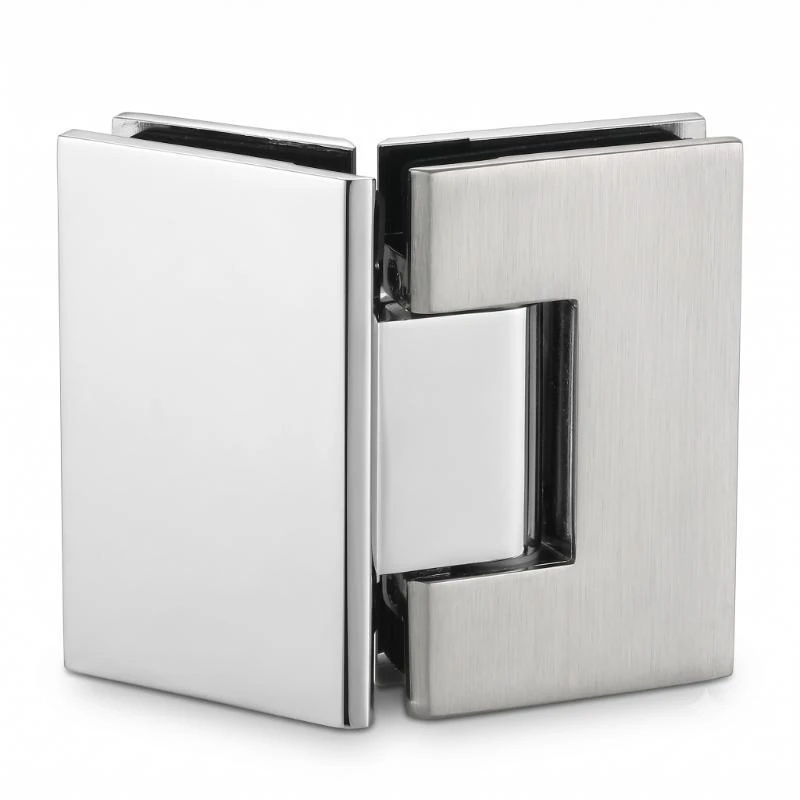 (K-K-135) Bản lề kính kính 135° HAFELE 981.77.904 499.05.856 499.05.806 (inox bóng)