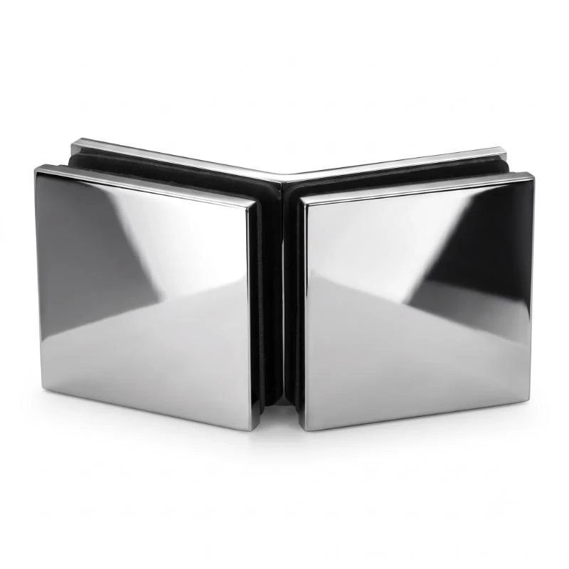 (K-K-135) Kẹp kính kính 135° HAFELE 981.77.914 (inox bóng)