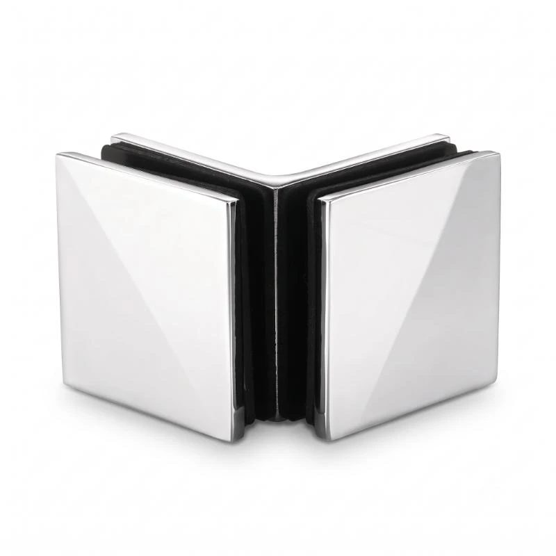 (K-K-90) Kẹp kính kính 90° HAFELE 981.77.916 499.05.818 (inox bóng)