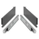 (H128mm,Nhấn mở) Bộ ray hộp synchro HAFELE 552.22.585 (xám) 552.22.785 (trắng) MATRIX SLIM A